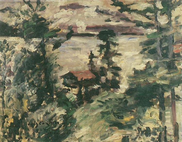 Lovis Corinth Walchensee, Morgennebel France oil painting art